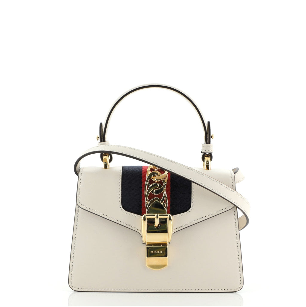 Sylvie Top Handle Bag Leather Mini