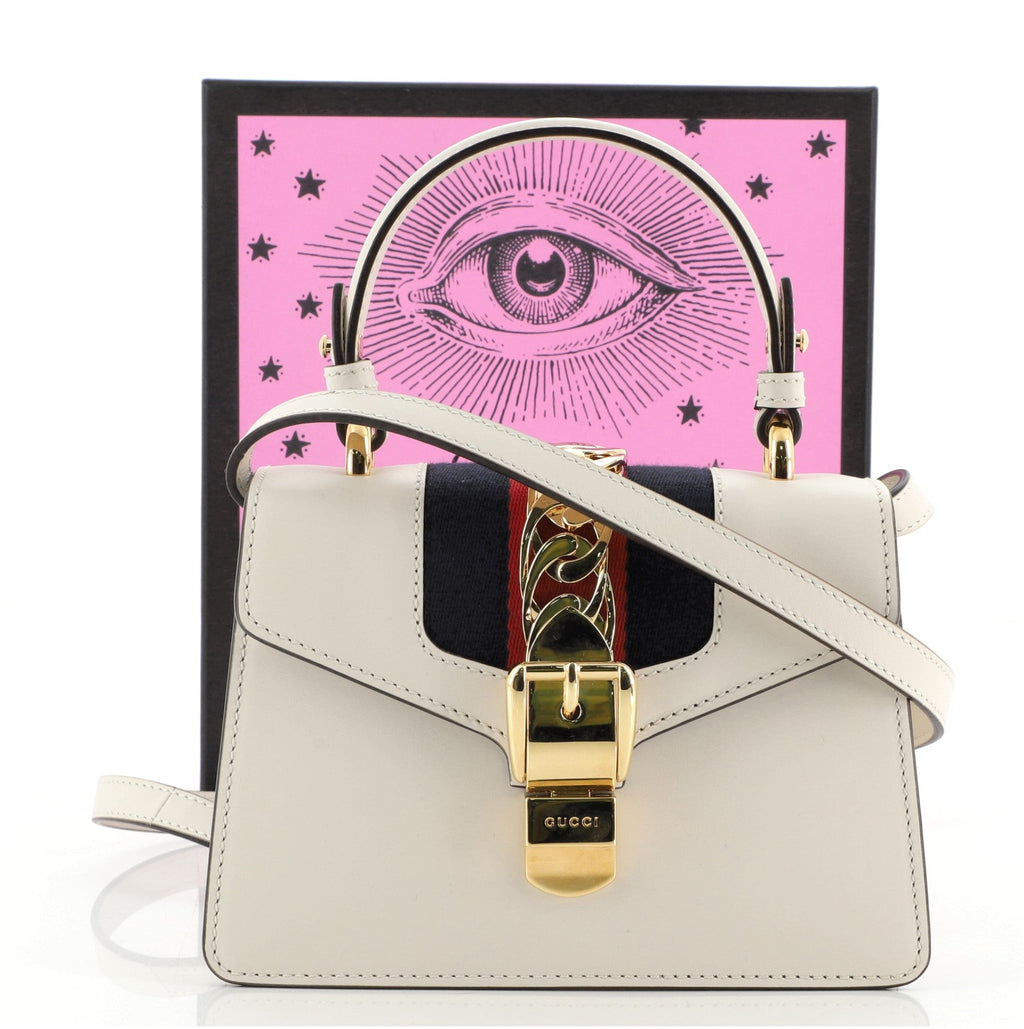 Sylvie Top Handle Bag Leather Mini