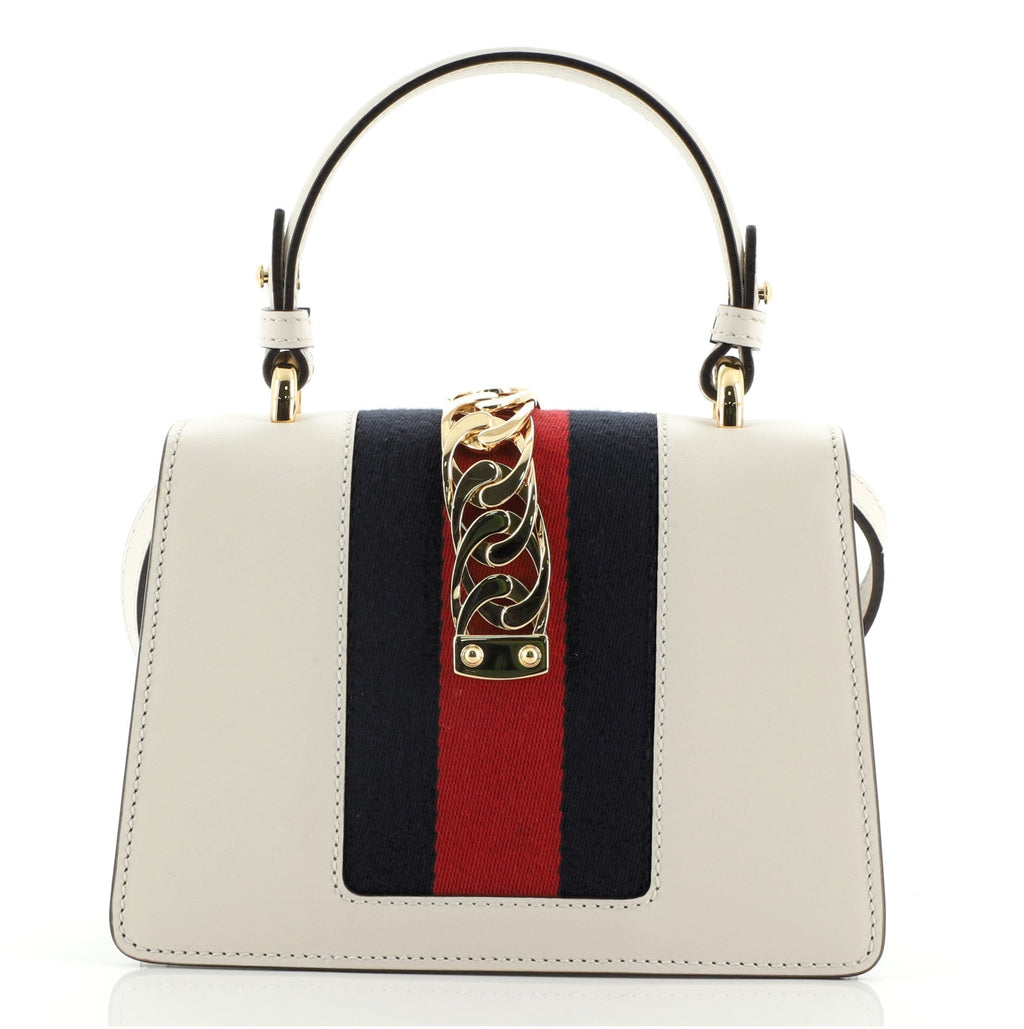 Sylvie Top Handle Bag Leather Mini