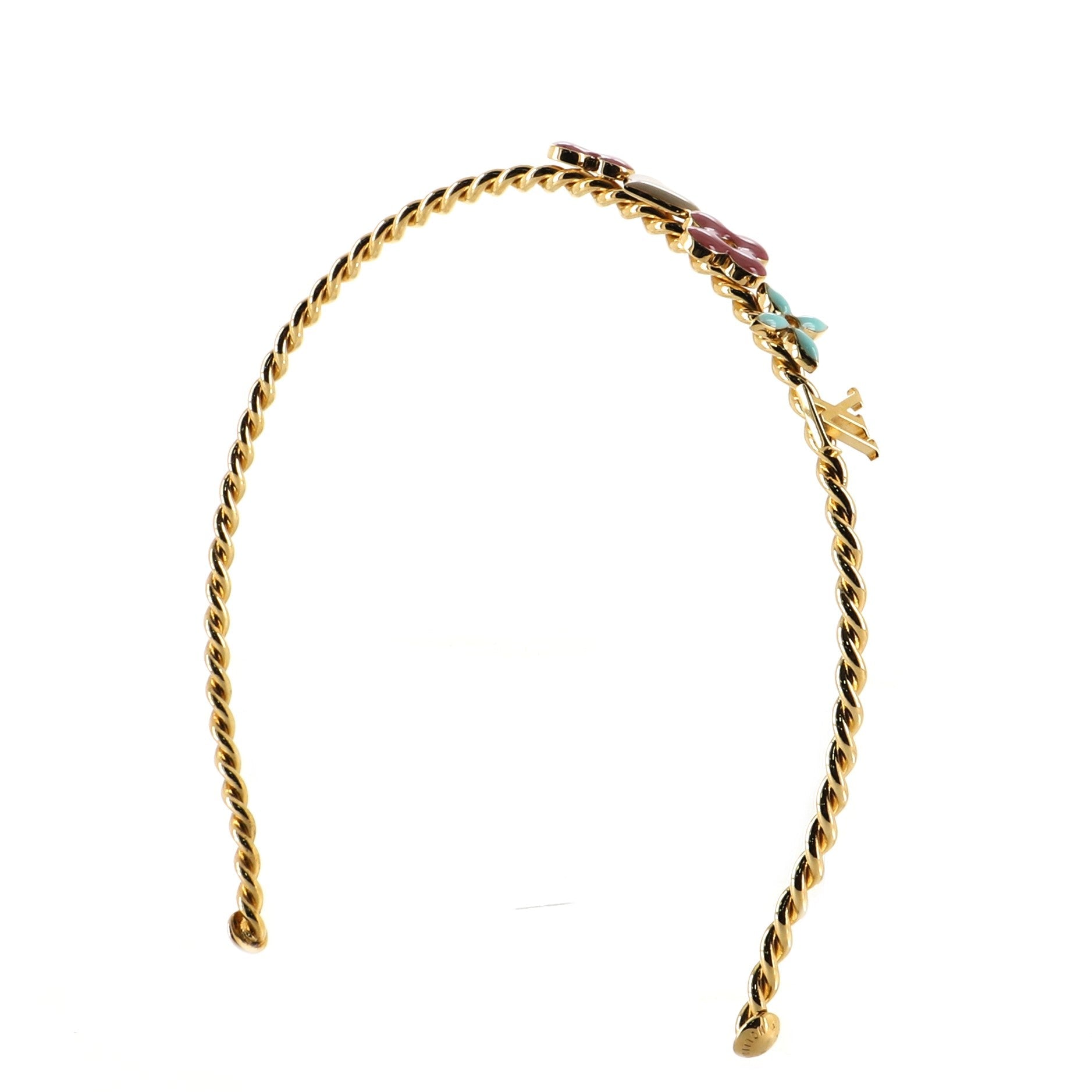 Sweet Monogram Headband Metal with Resin XS