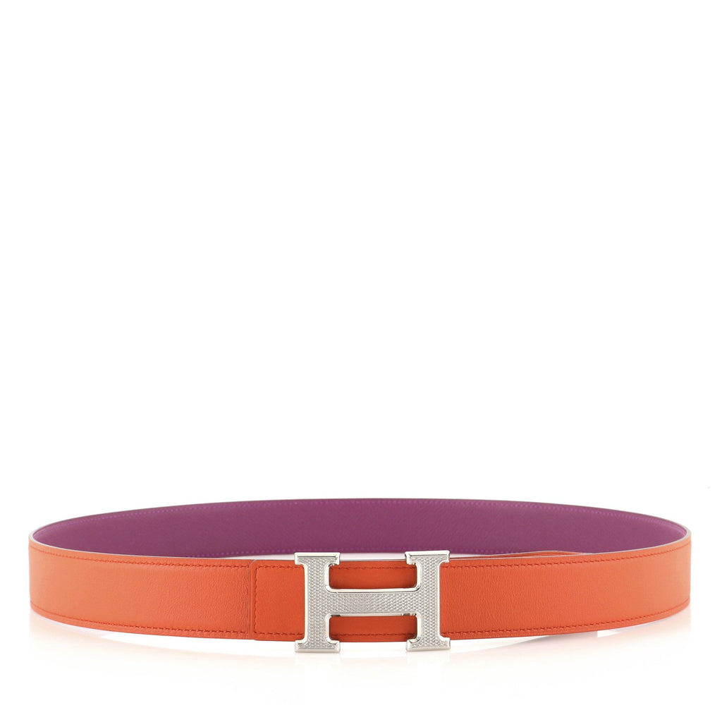 Constance Reversible Belt Leather with Guilloche Medium 95
