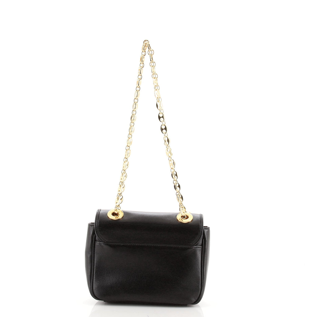 Marina Chain Flap Bag Leather Mini