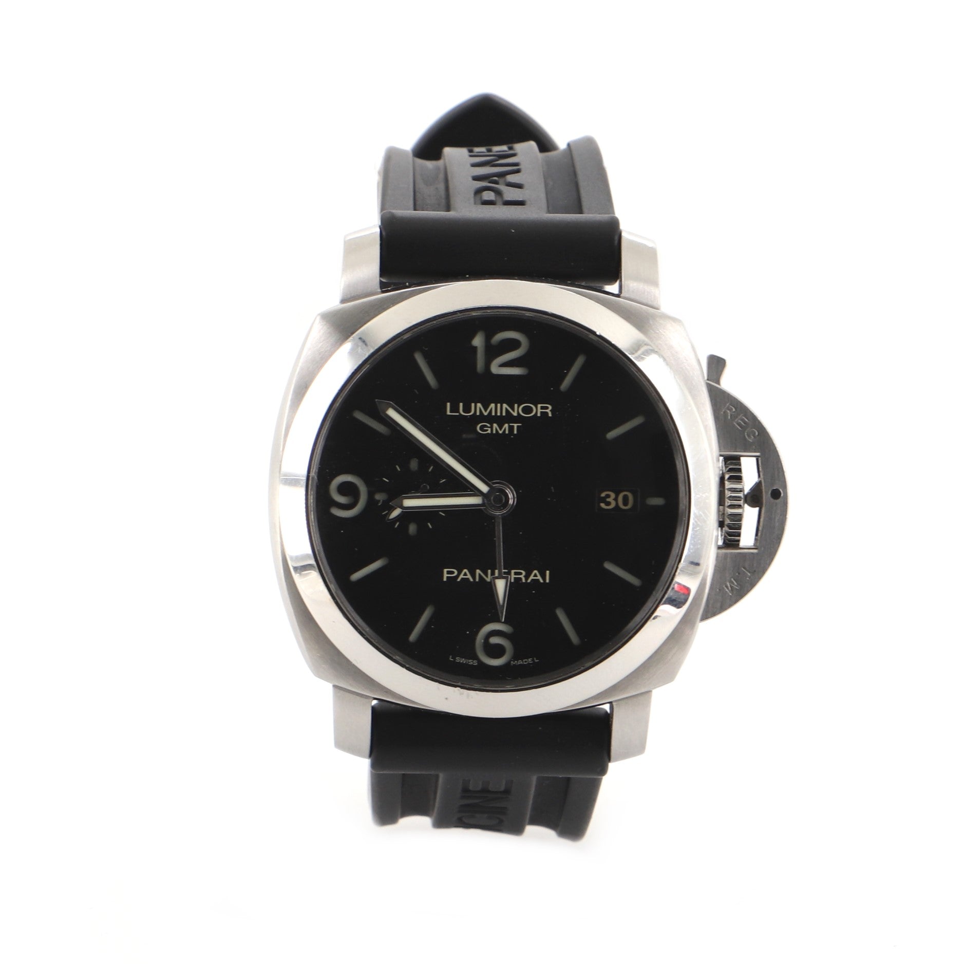 Luminor 1950 3 Days Automatic Watch Stainless Steel and Rubber 44