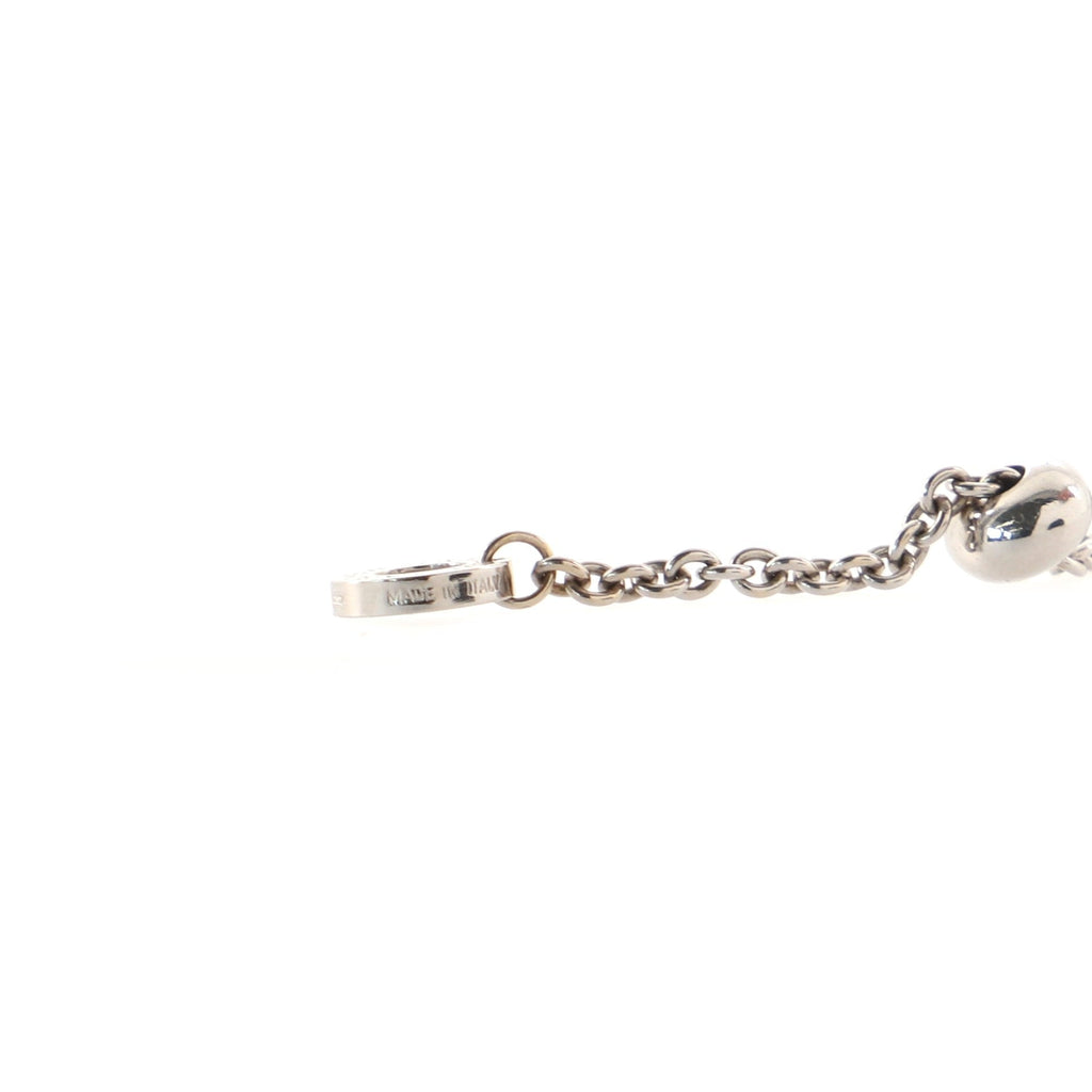 B.Zero1 3 Charm Necklace 18K White Gold