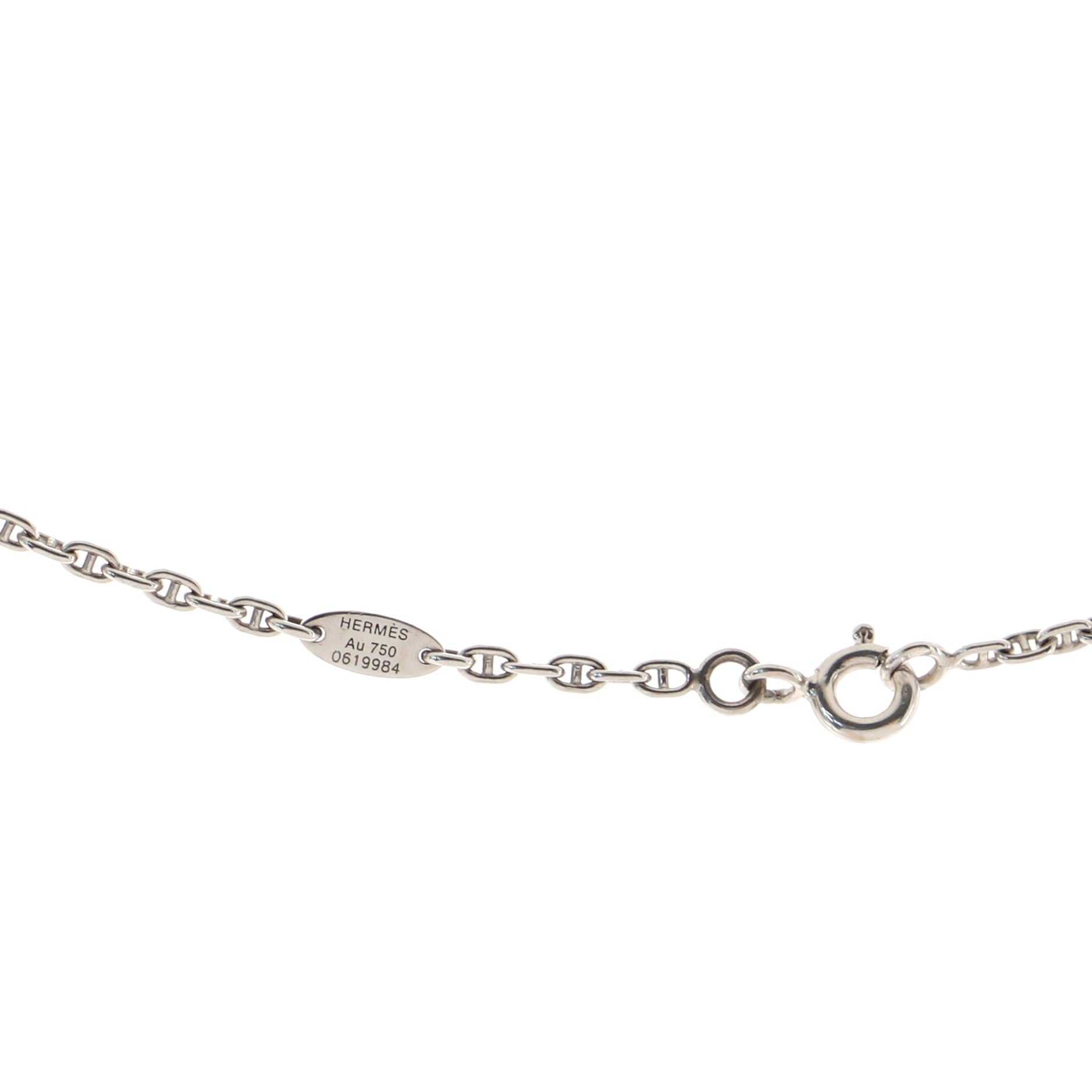 Chaine D'Ancre Necklace 18K White Gold