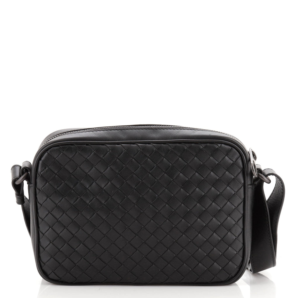 Front Pocket Camera Bag Intrecciato Nappa Mini