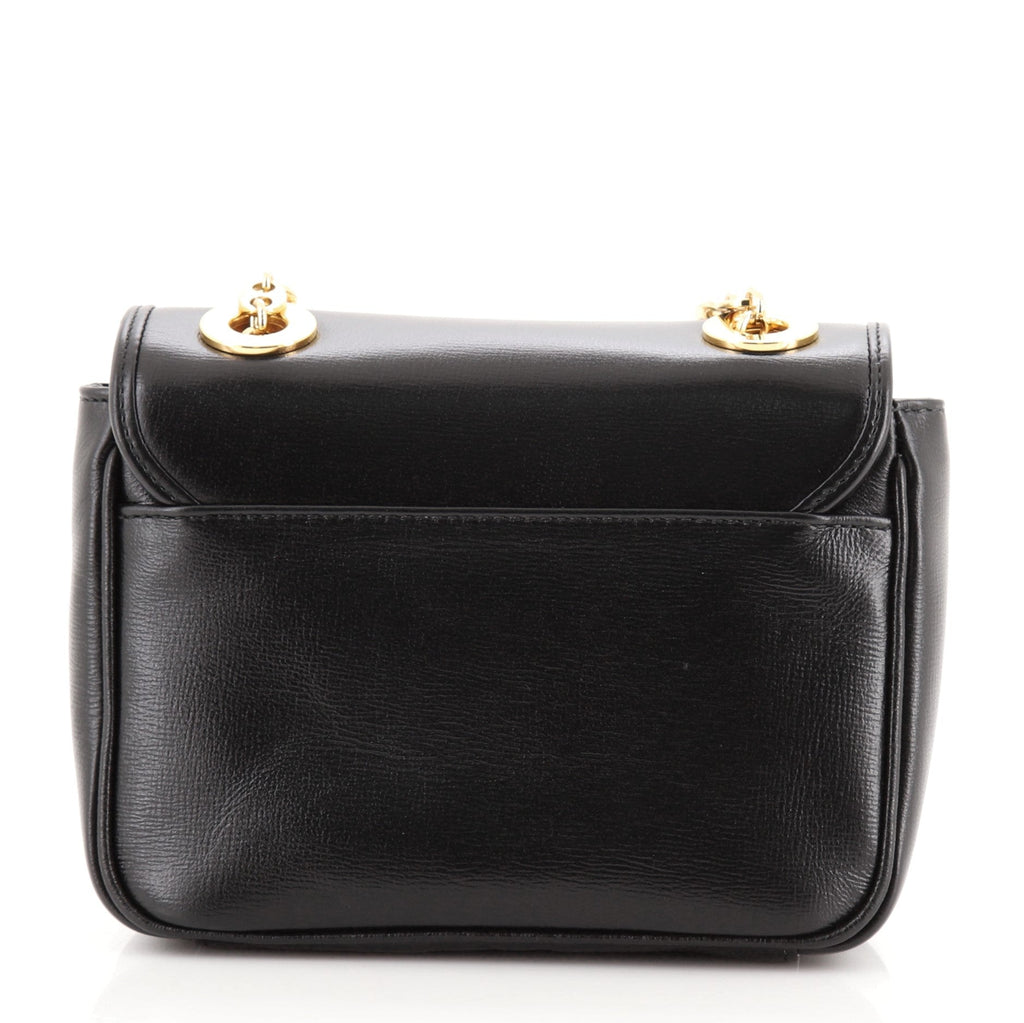 Marina Chain Flap Bag Leather Mini