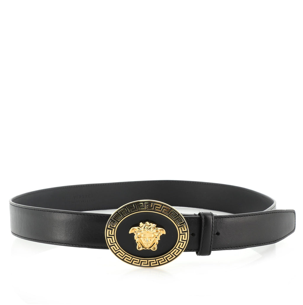 Medusa Belt Leather Wide 95