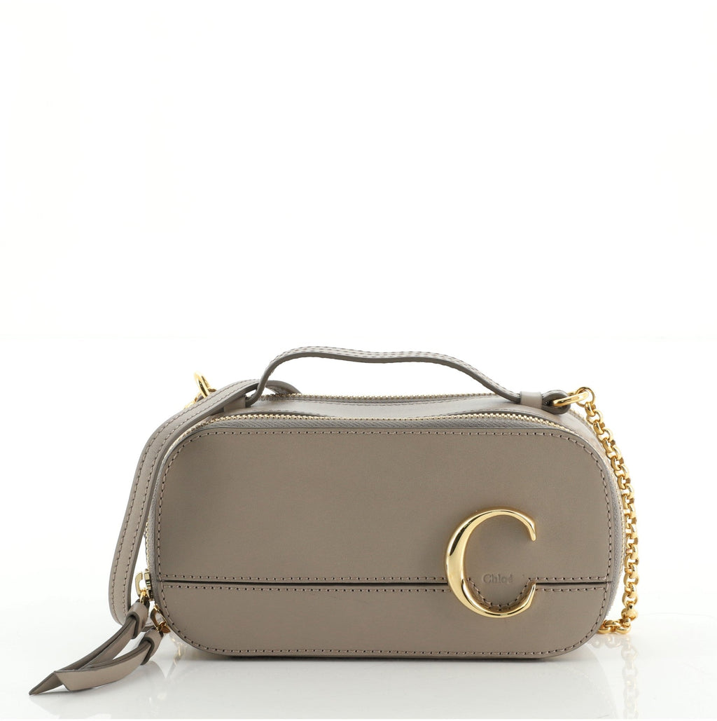 C Vanity Bag	 Leather Mini