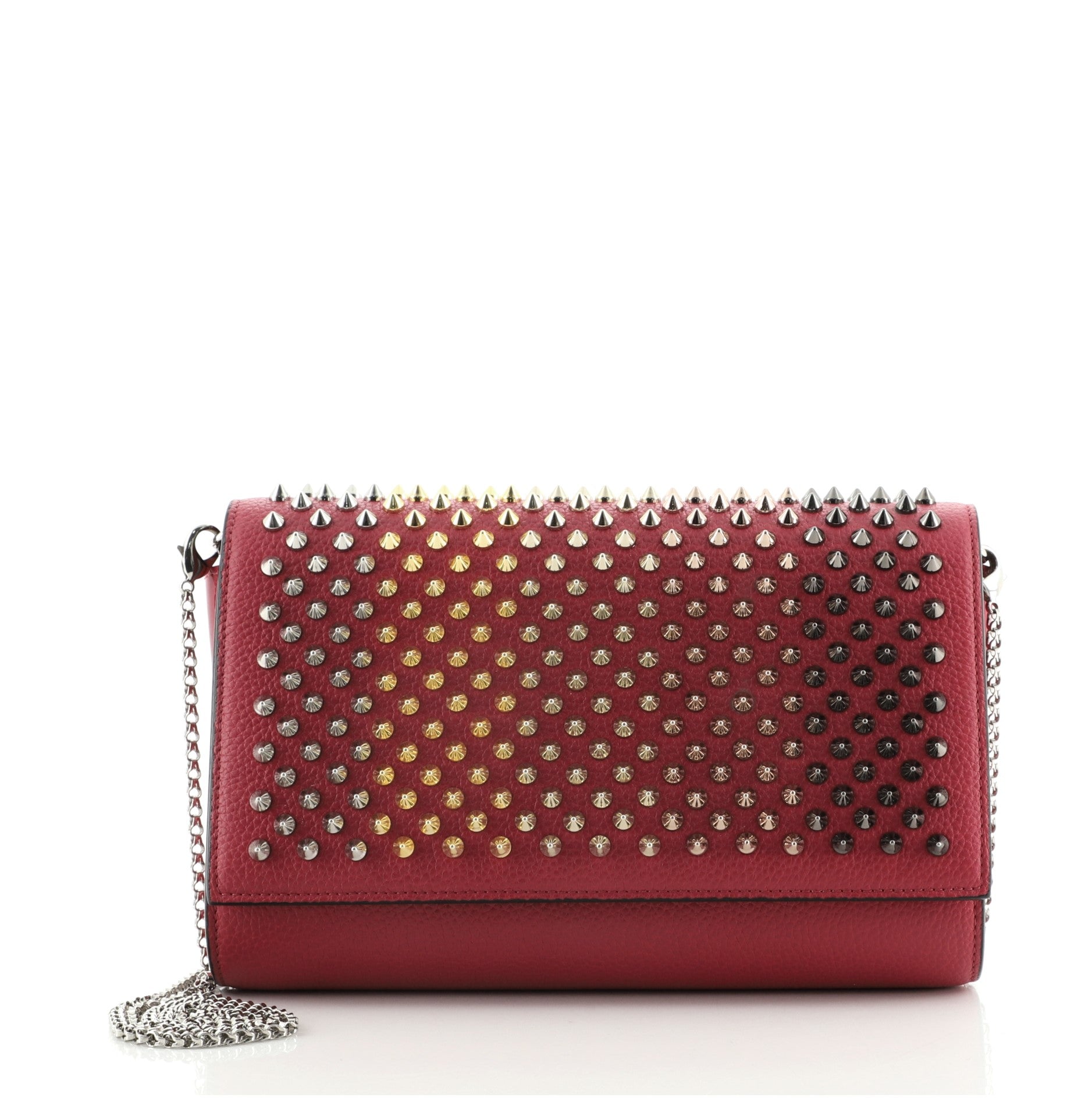 Paloma Clutch Spiked Leather