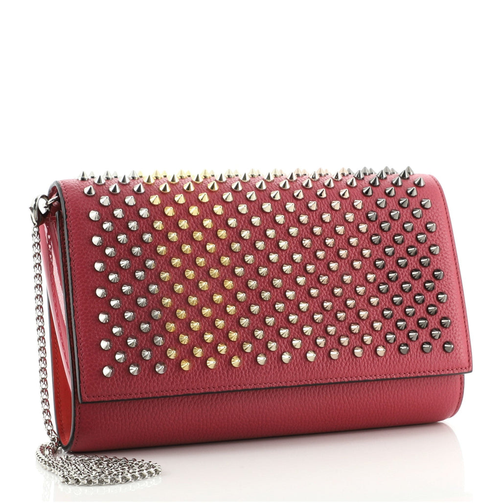 Paloma Clutch Spiked Leather