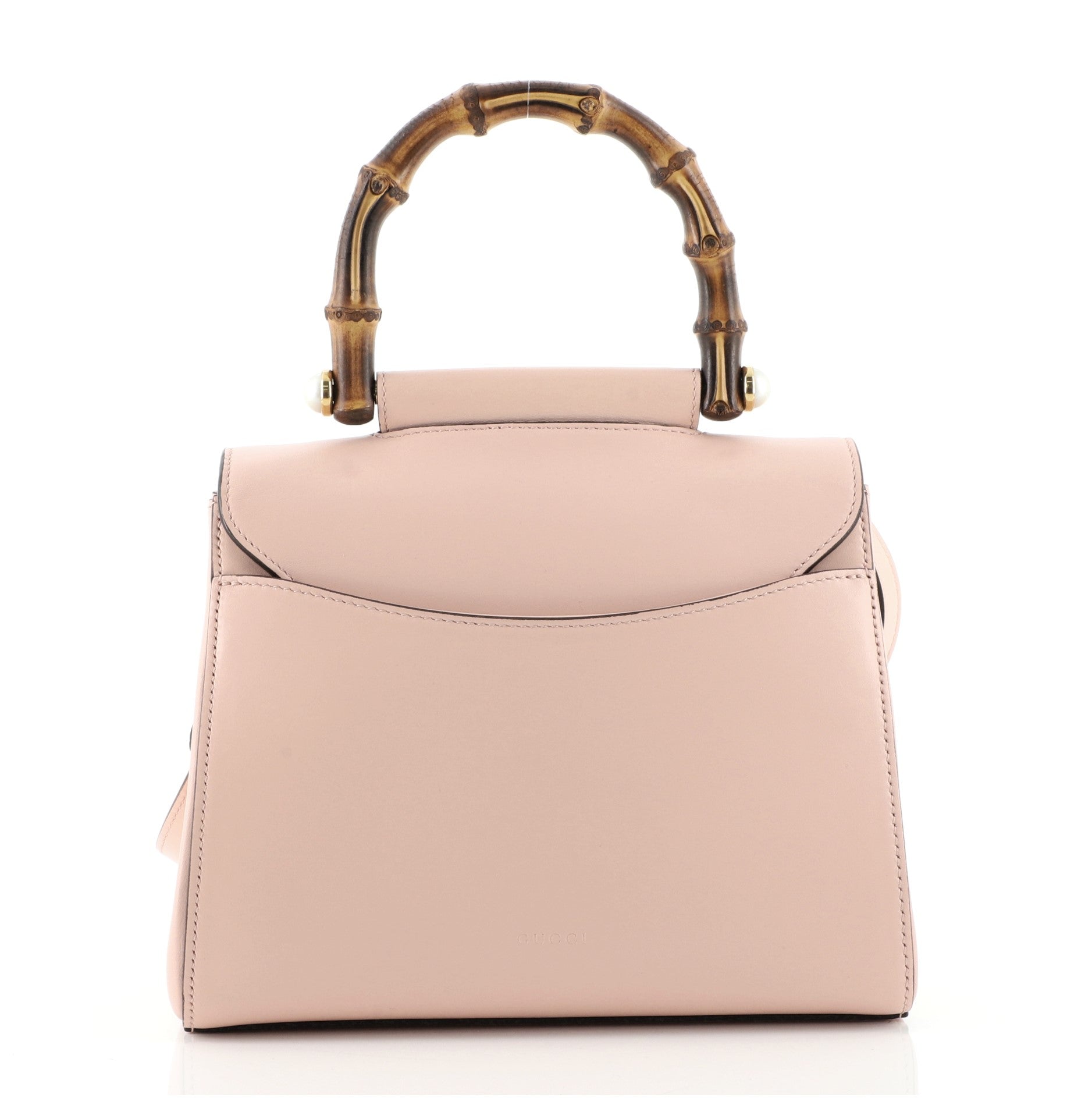 Pearly Peony Satchel Leather Mini