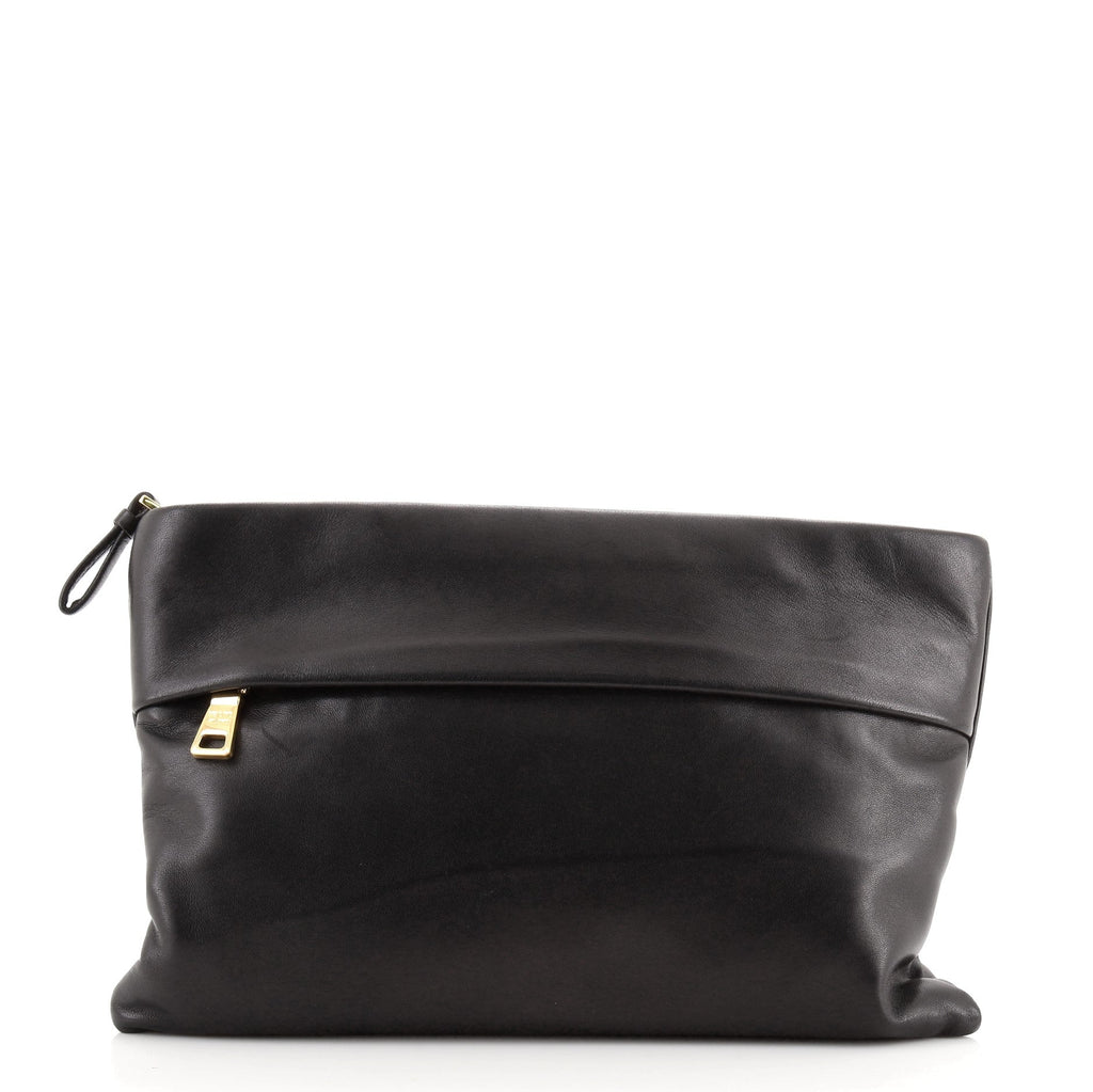 Hand Strap Clutch Soft Calf Medium