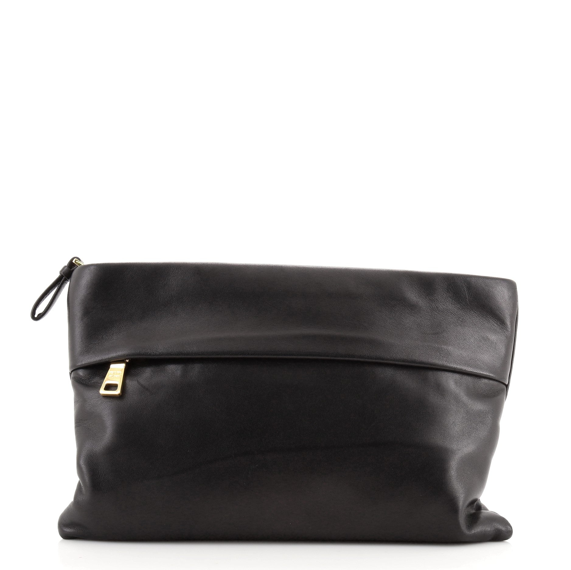 Hand Strap Clutch Soft Calf Medium