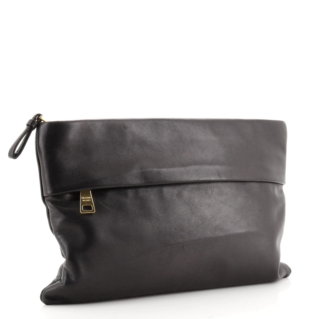 Hand Strap Clutch Soft Calf Medium