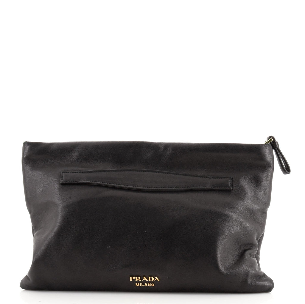 Hand Strap Clutch Soft Calf Medium