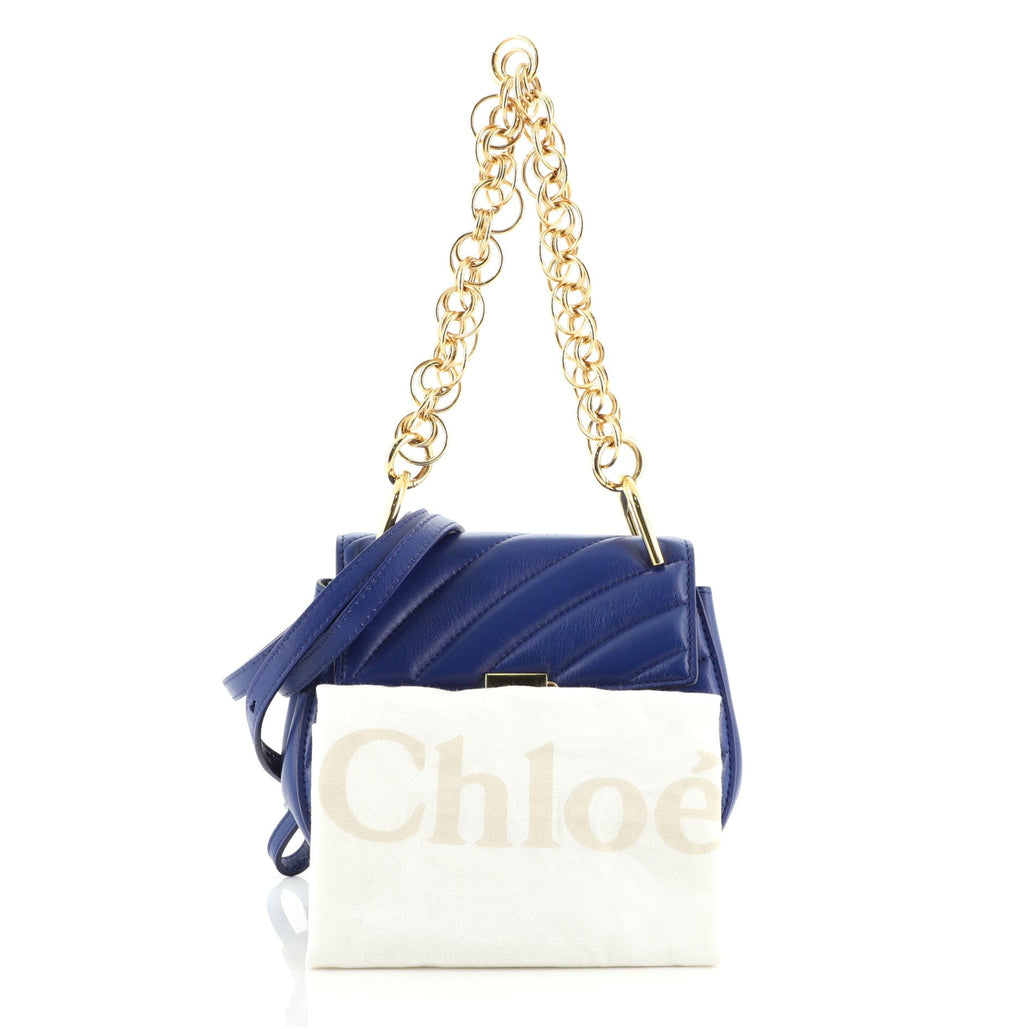 Drew Bijou Crossbody Bag Quilted Leather Mini