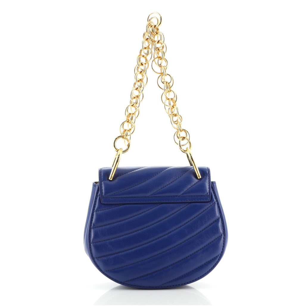 Drew Bijou Crossbody Bag Quilted Leather Mini