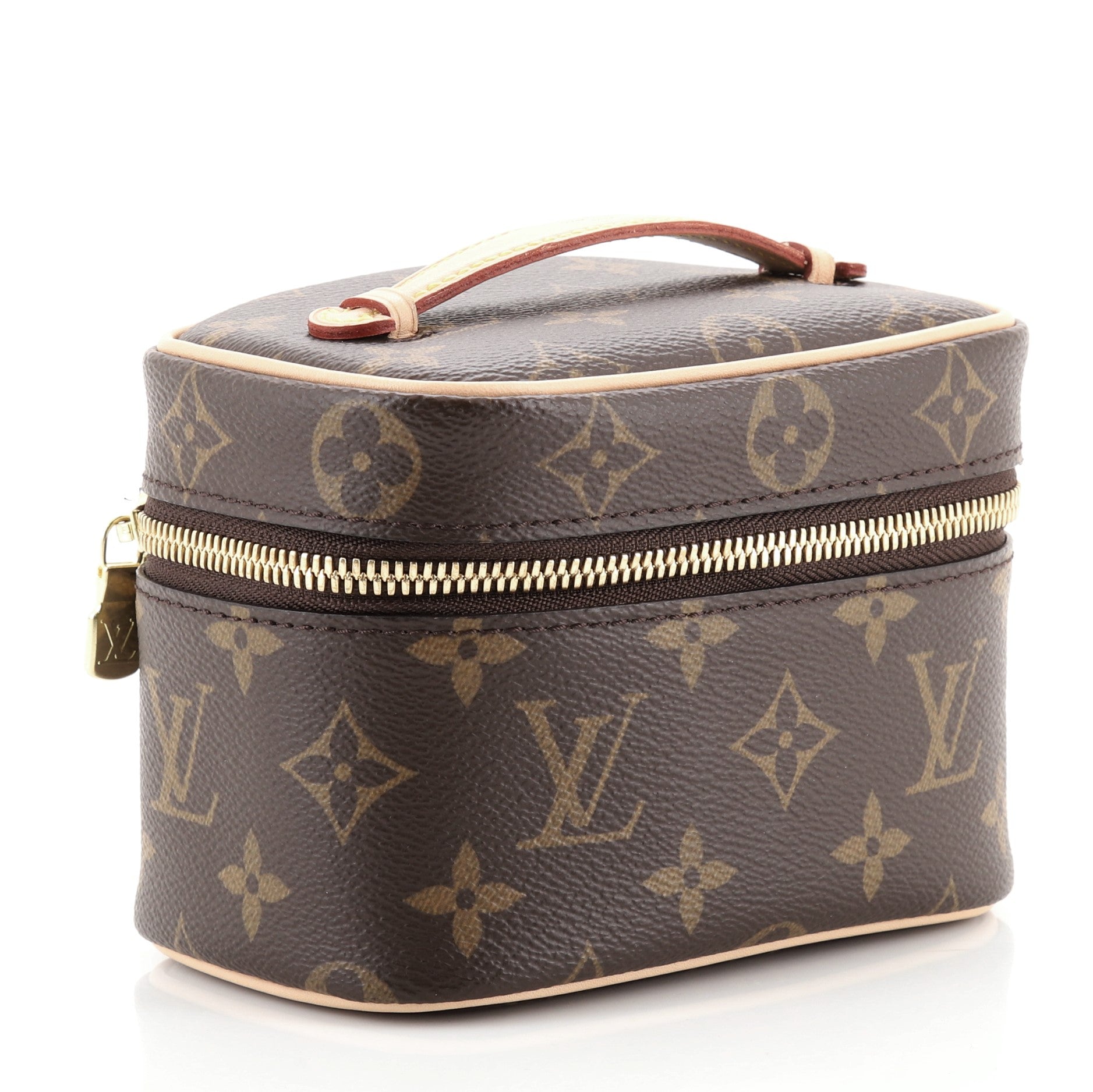 Nice Vanity Case Monogram Canvas Nano
