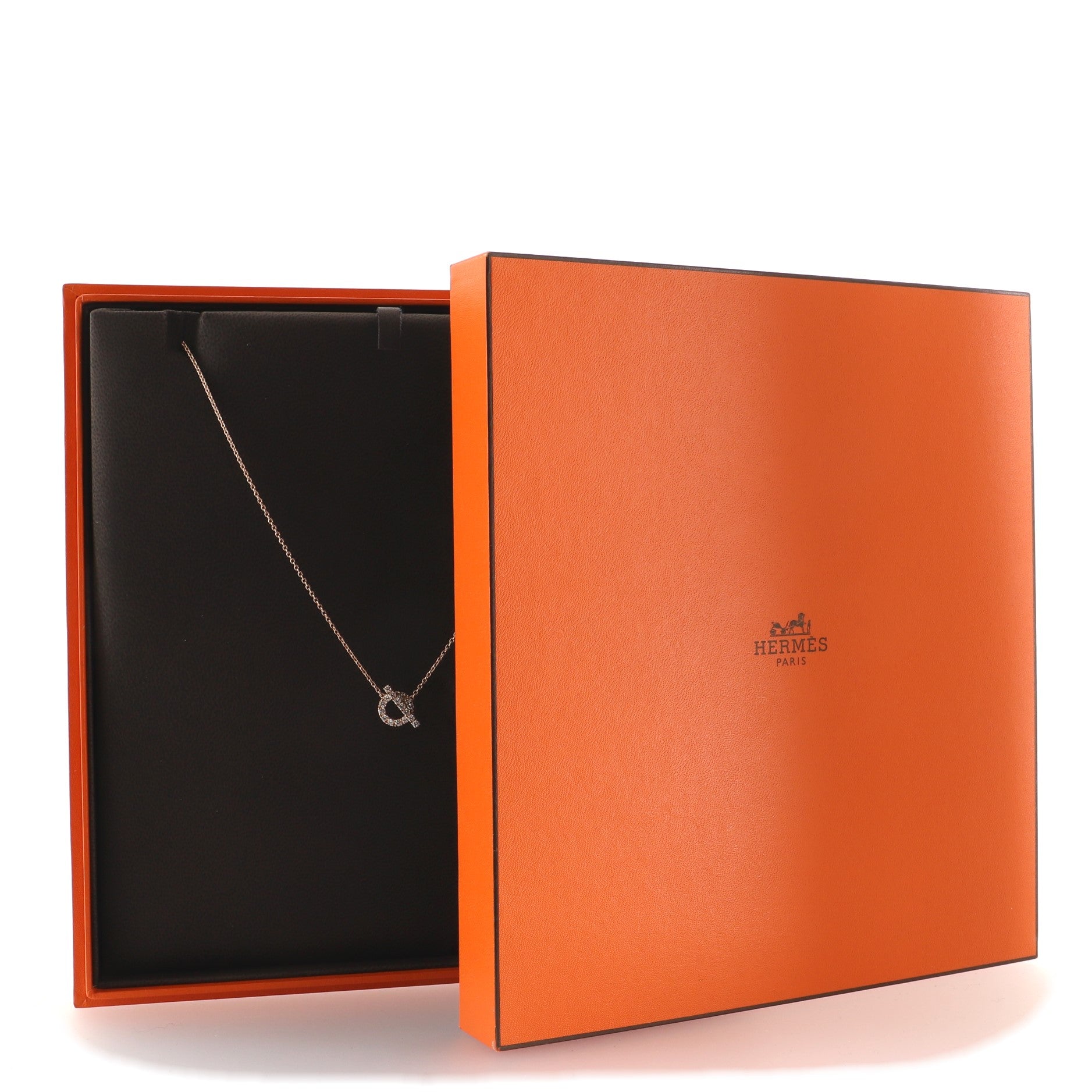 Finesse Pendant Necklace 18K Rose Gold and Diamonds