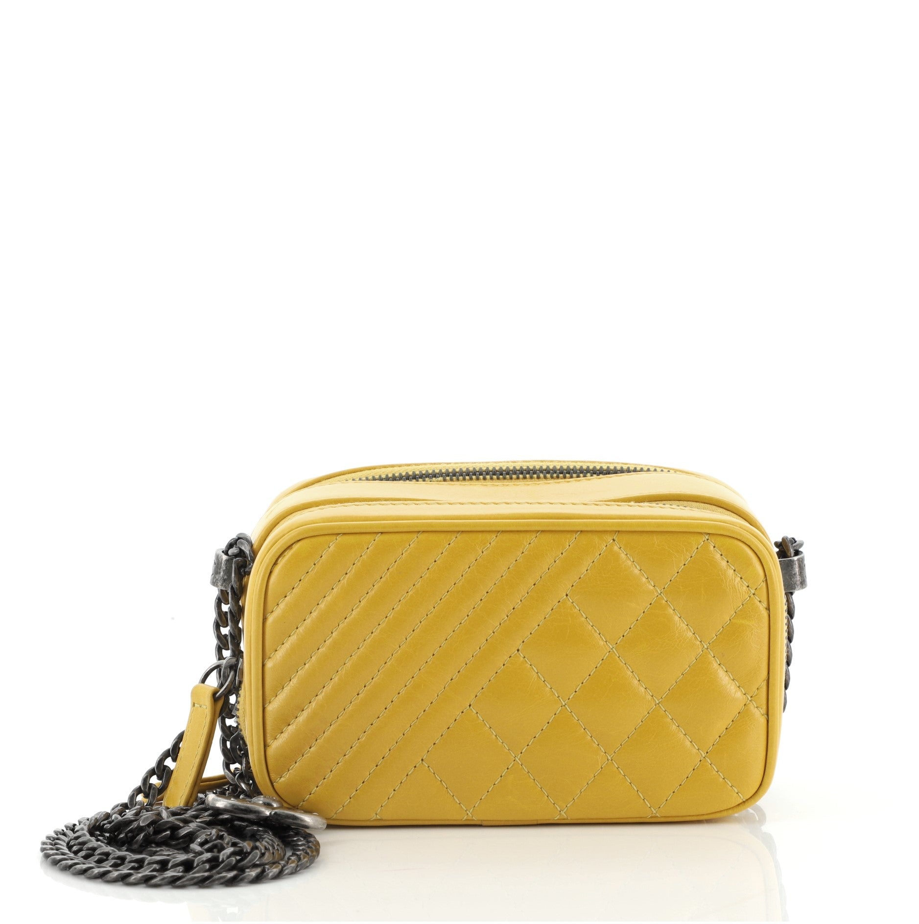 Coco Boy Camera Bag Quilted Leather Mini