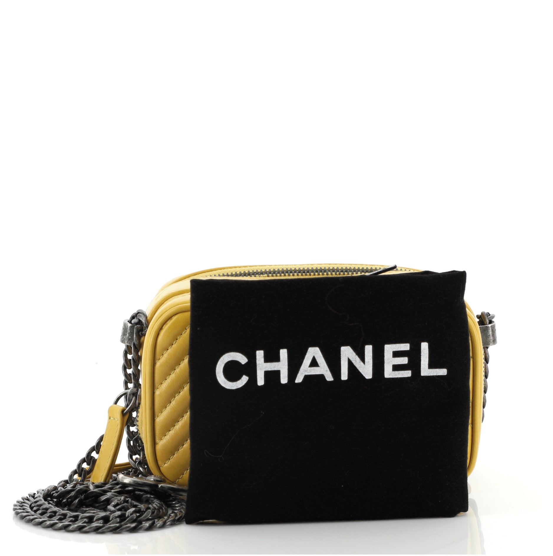 Coco Boy Camera Bag Quilted Leather Mini