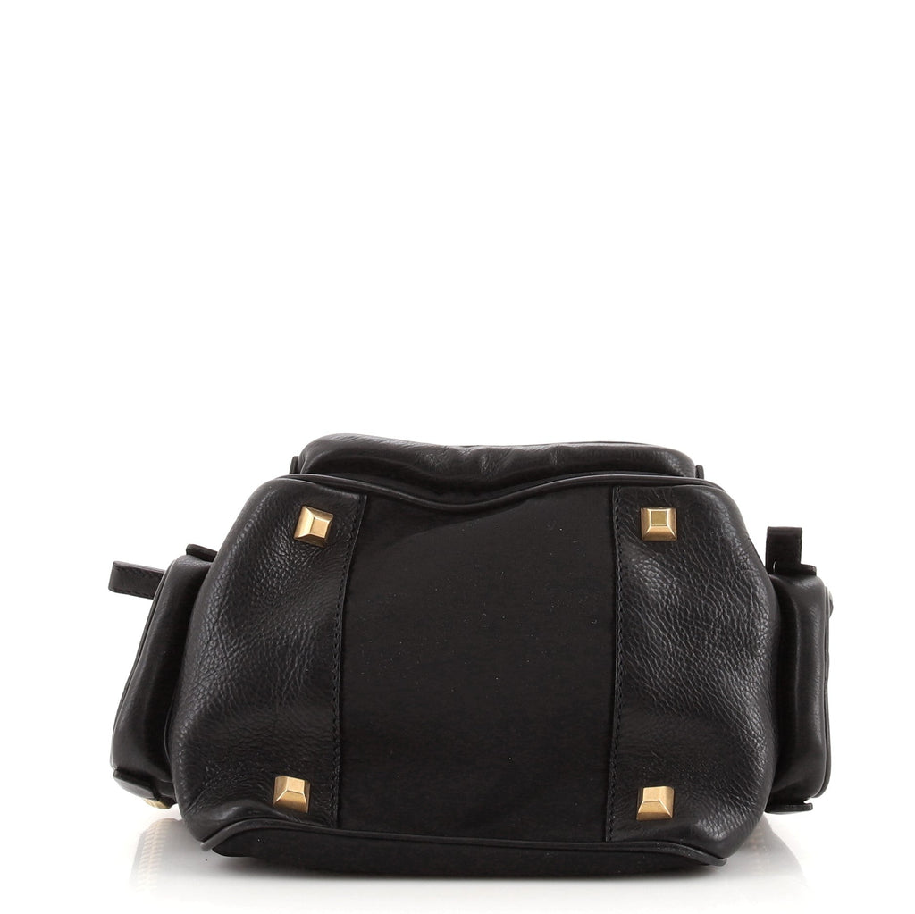 Multi Pocket Shoulder Bag Tessuto Mini