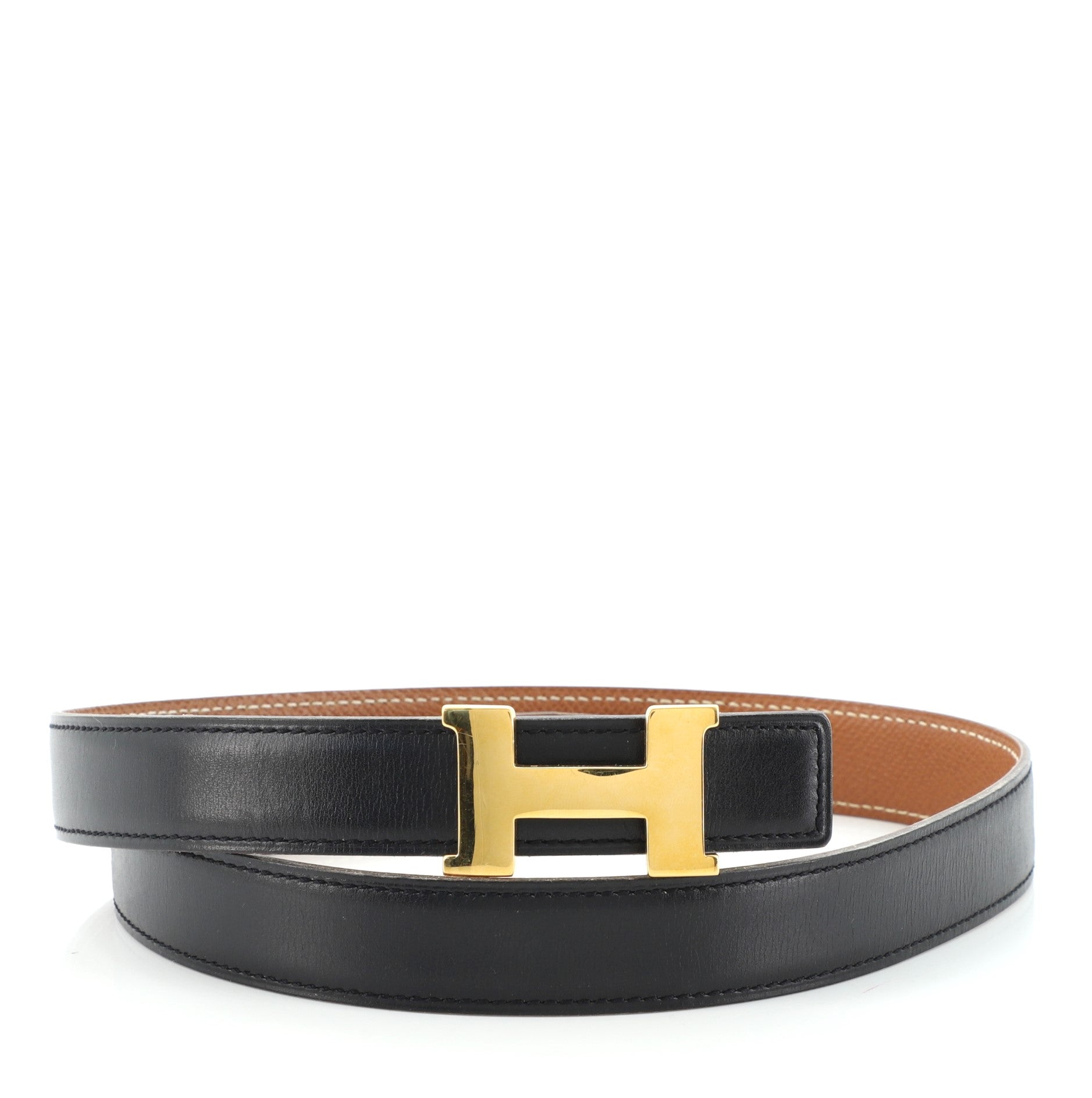 Constance Reversible Belt Leather Thin 70