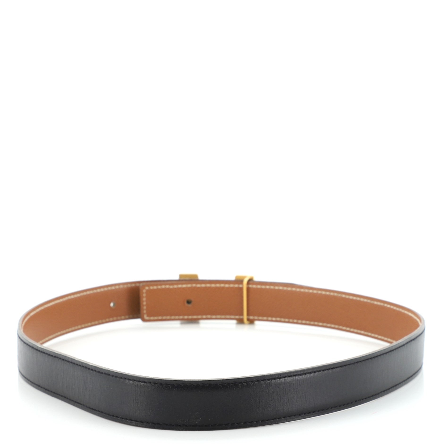 Constance Reversible Belt Leather Thin 70