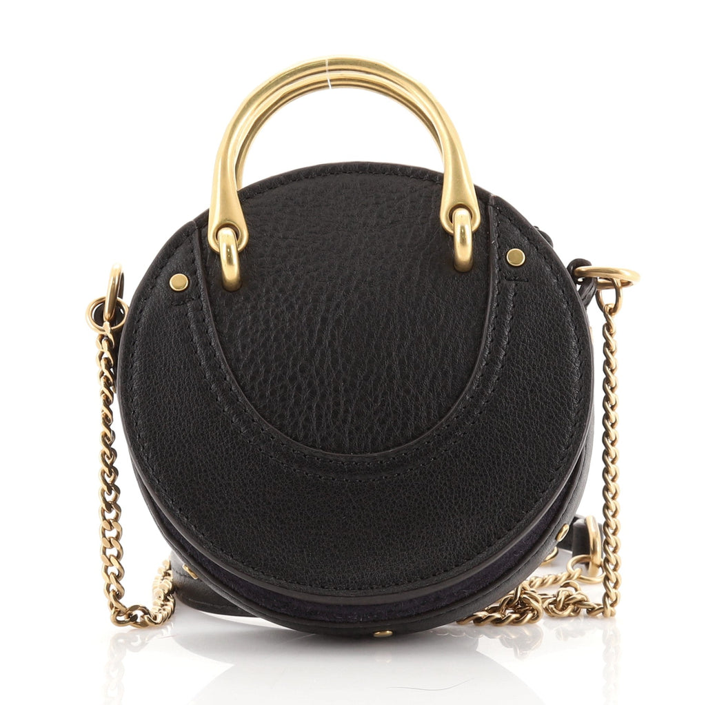 Pixie Crossbody Bag Leather with Suede Mini