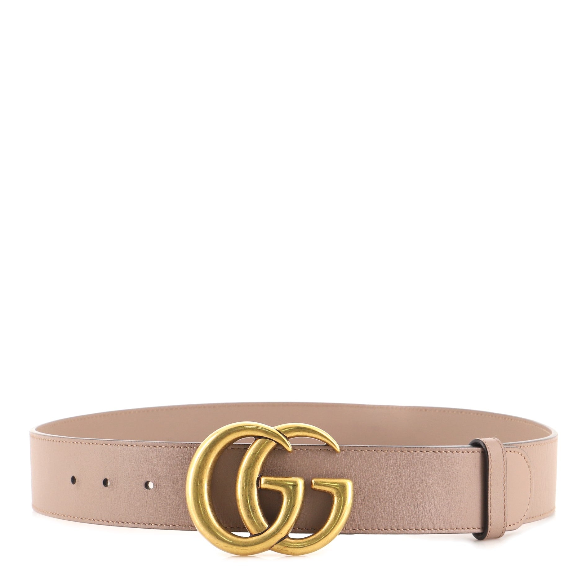 GG Marmont Belt Leather Wide 80