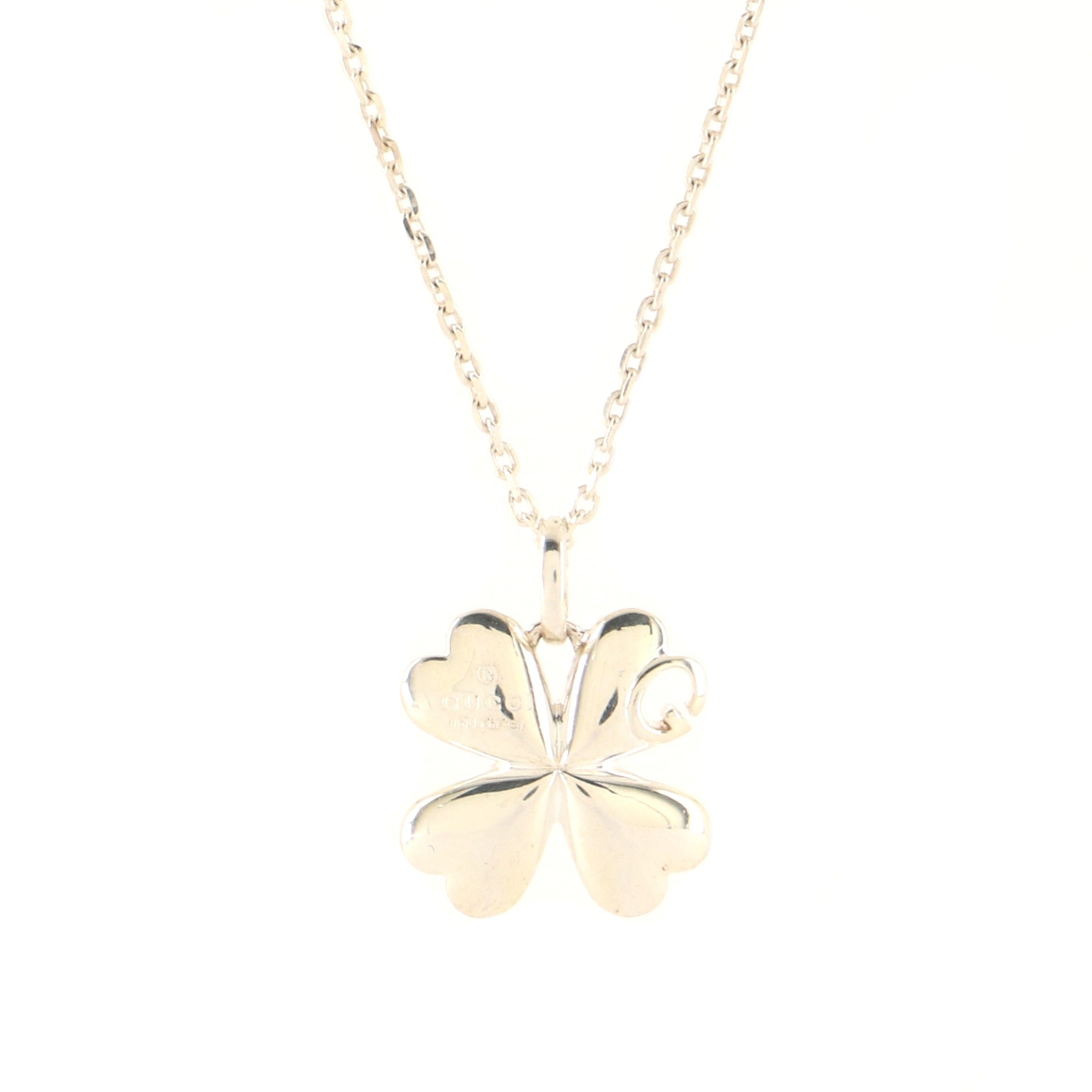 Charlotte Clover Pendant Necklace Sterling Silver