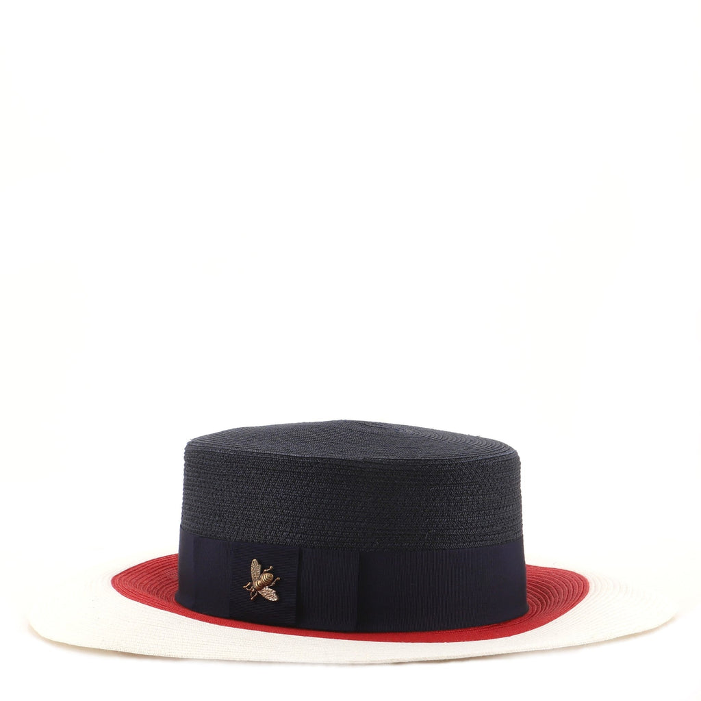 Papier Wide Brim Hat Straw Medium
