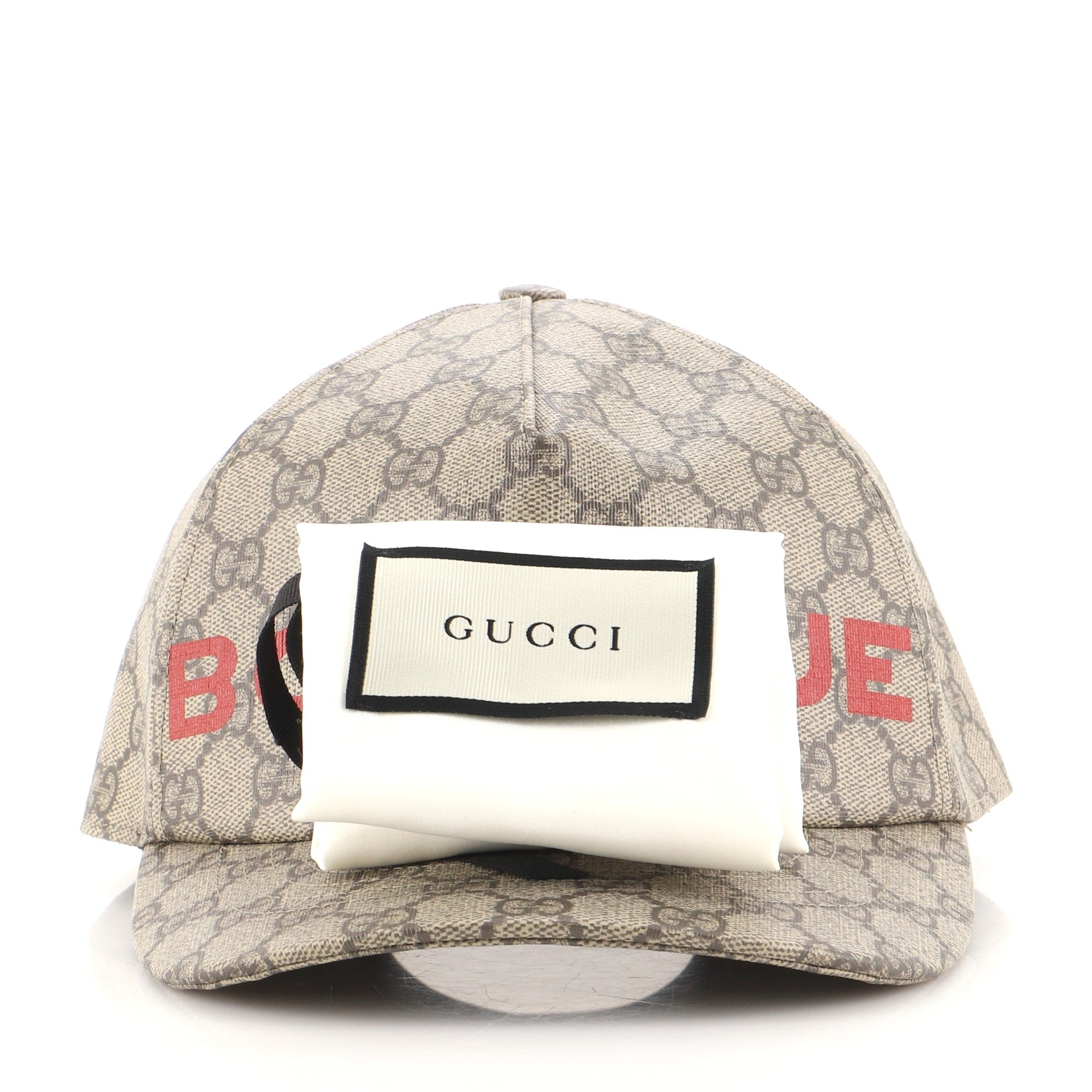 Baseball Cap Printed GG Coated Canvas Large