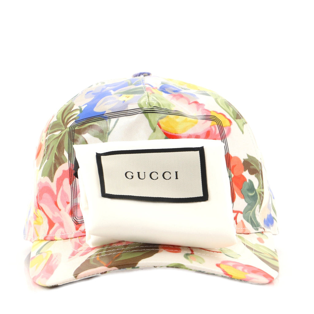 Logo Baseball Cap Printed Coated Cotton Large