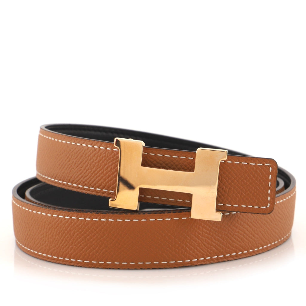 Constance Reversible Belt Leather Thin 85