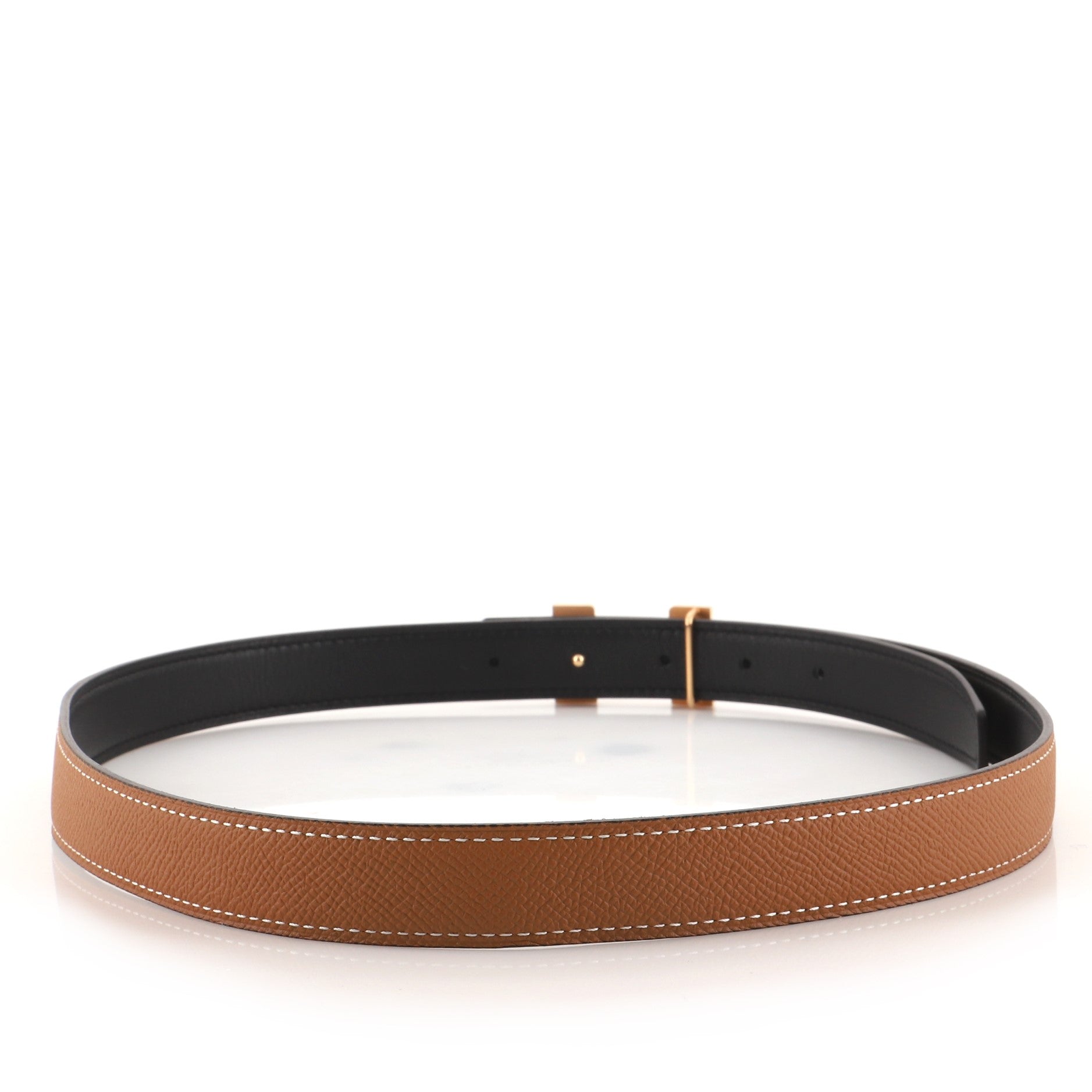 Constance Reversible Belt Leather Thin 85