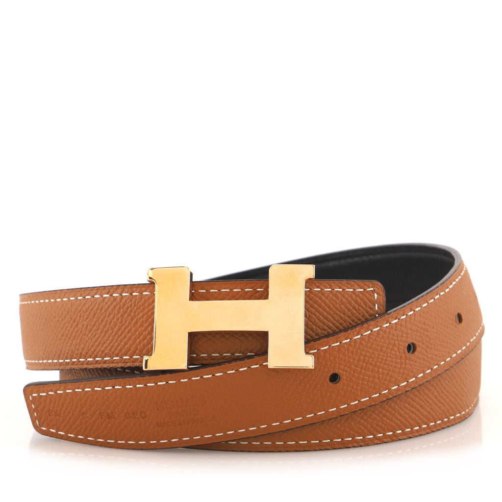 Constance Reversible Belt Leather Thin 85