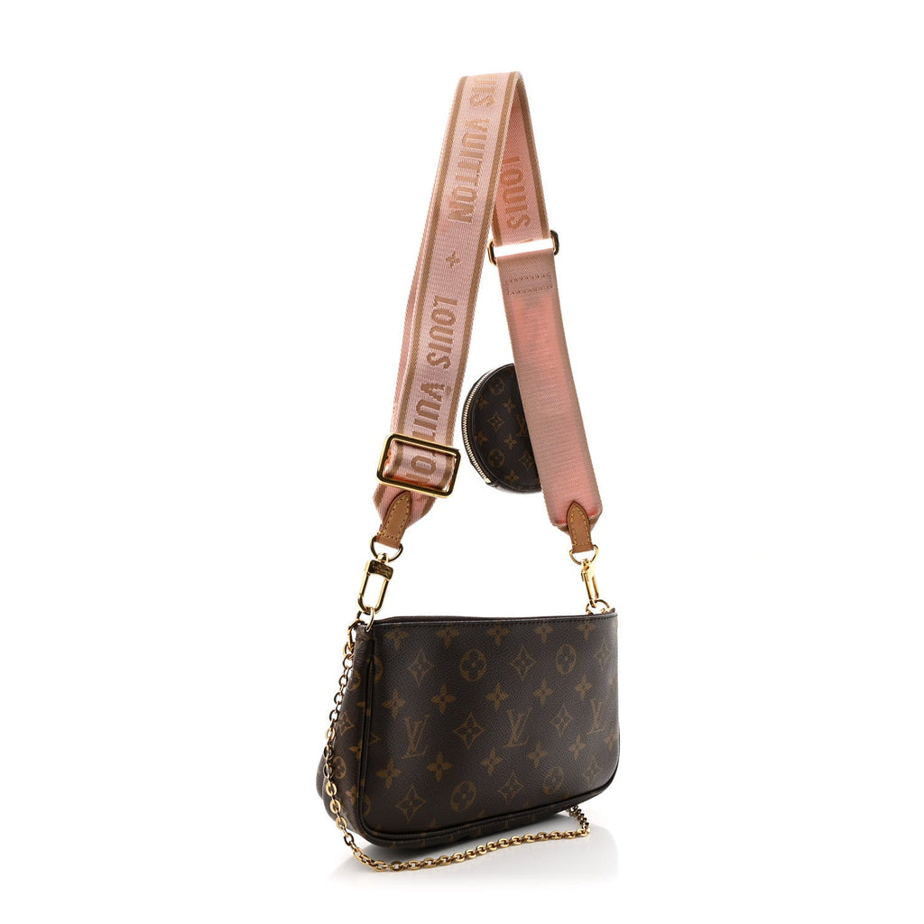 Monogram Multi Pochette Accessories Rose Clair