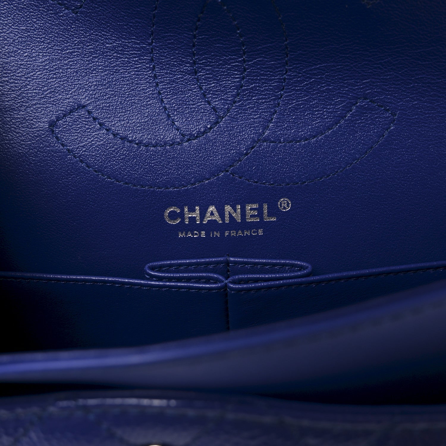 Patent Caviar Quilted 2.55 Reissue 226 Flap Navy Blue
