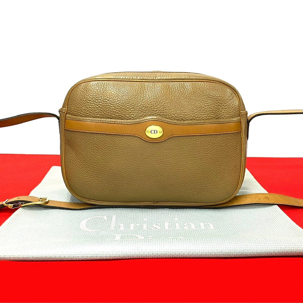 Christian Dior Leather Shoulder Bag