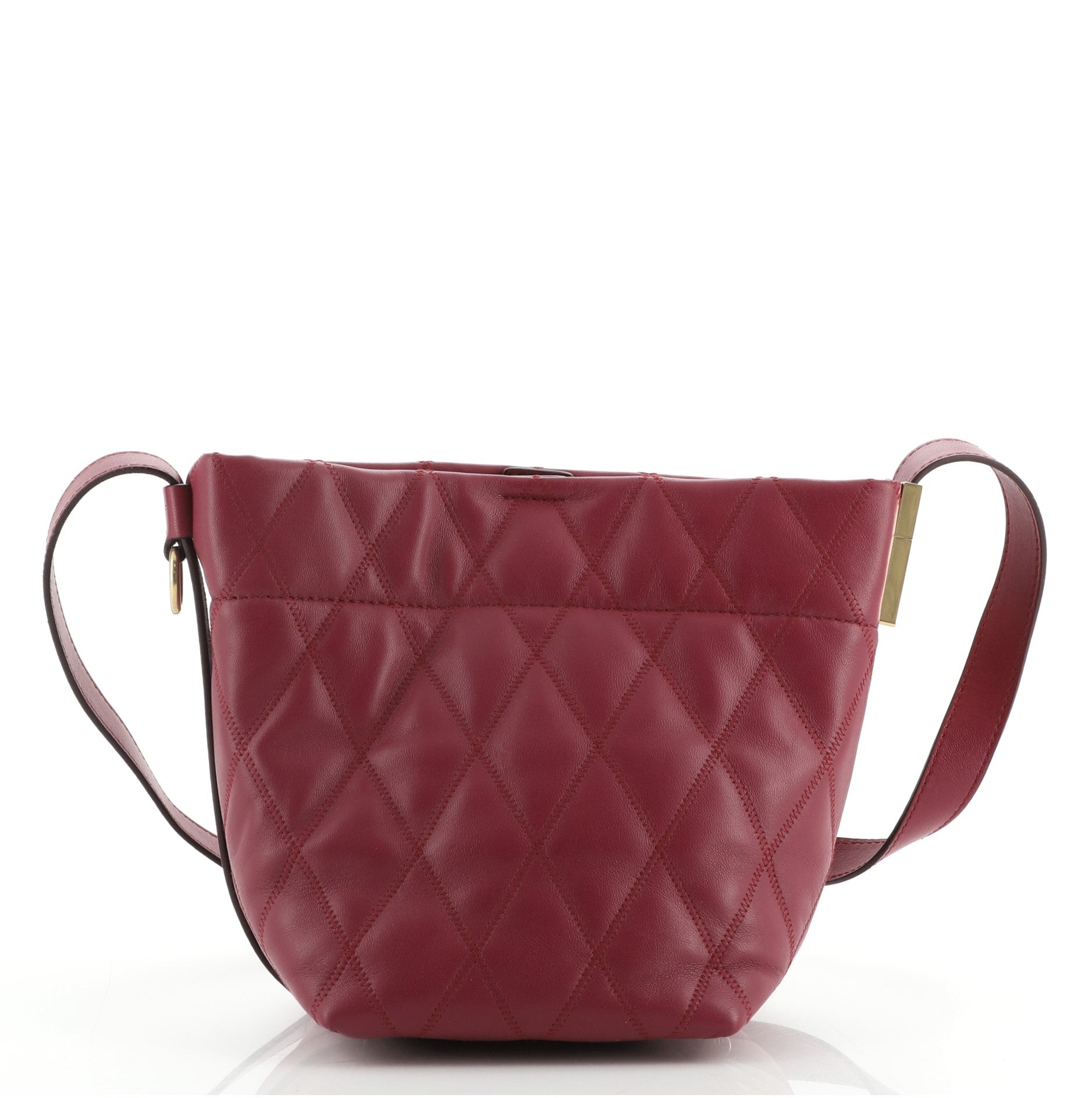 GV Bucket Bag Quilted Leather Mini
