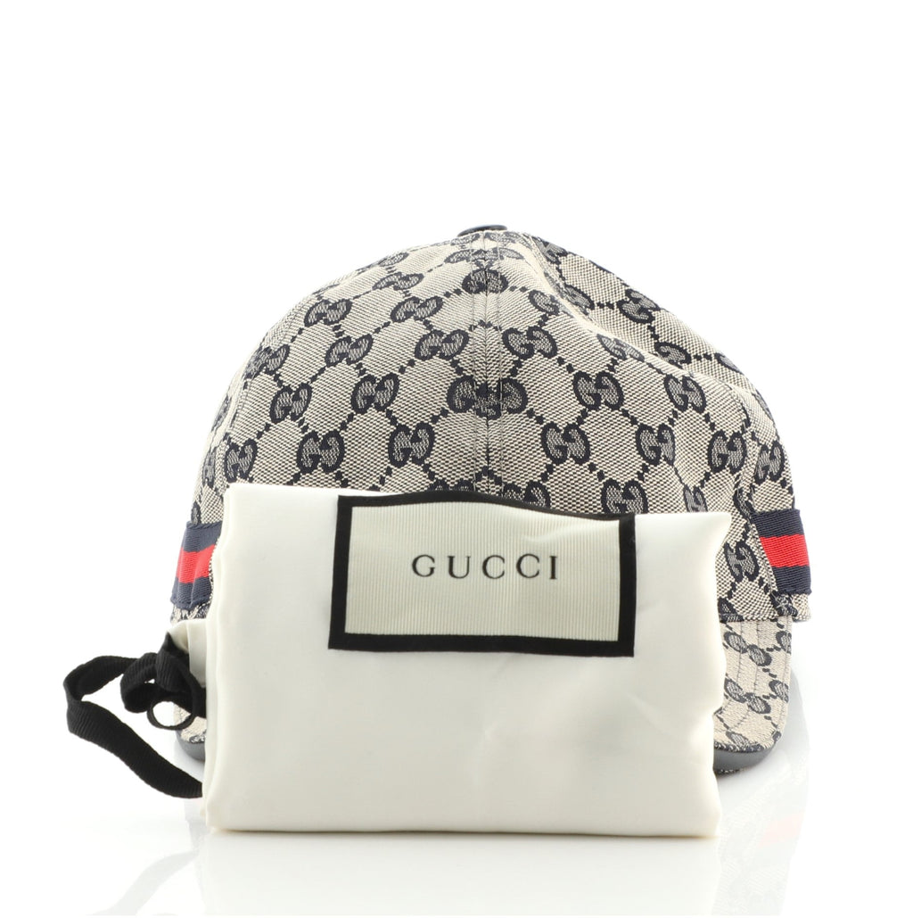 Web Baseball Cap GG Canvas Large
