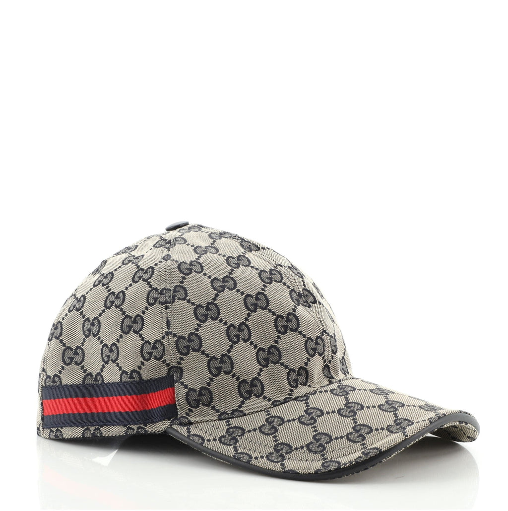 Web Baseball Cap GG Canvas Large