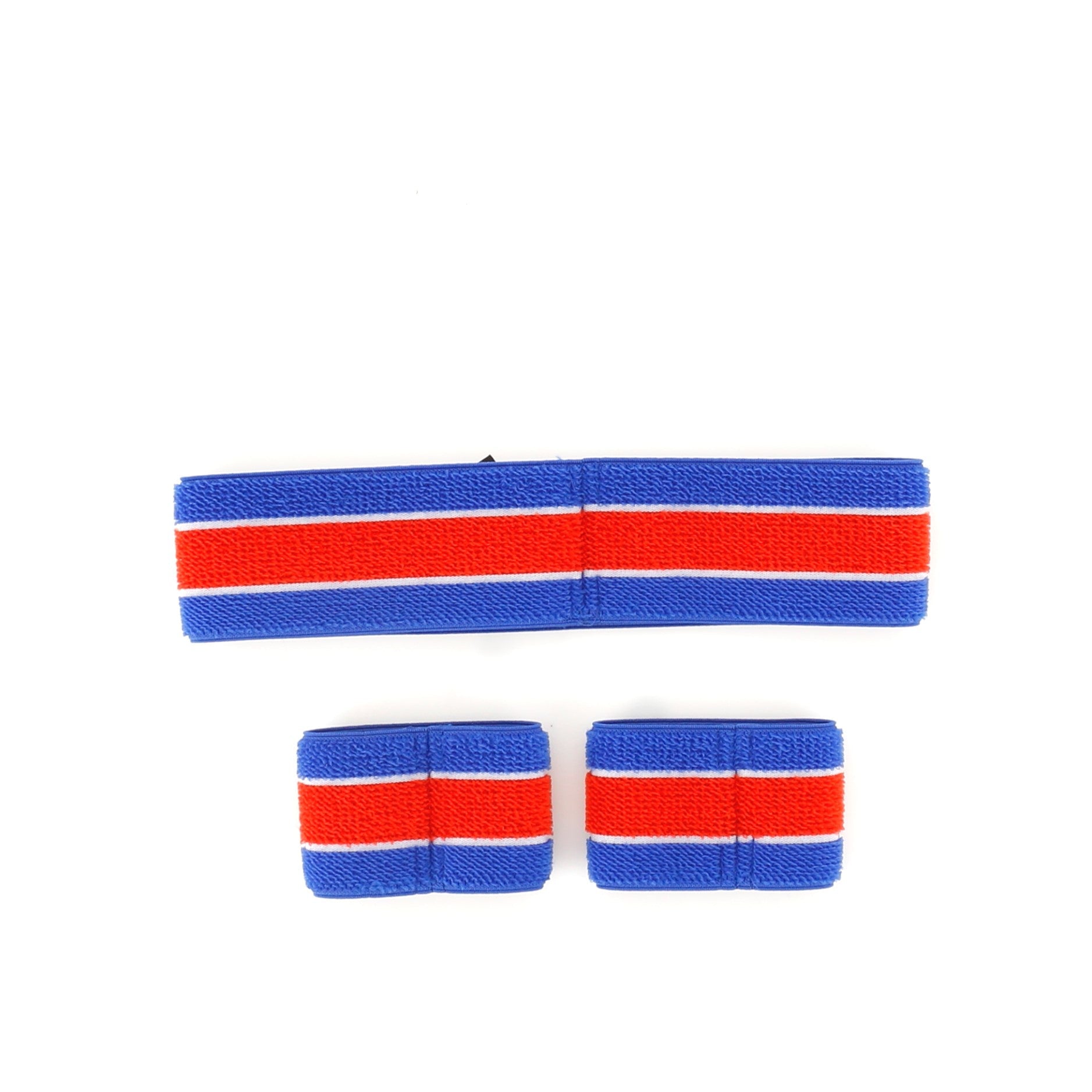 Gucci Stripe Headband and Wristband Set Cotton Medium Large