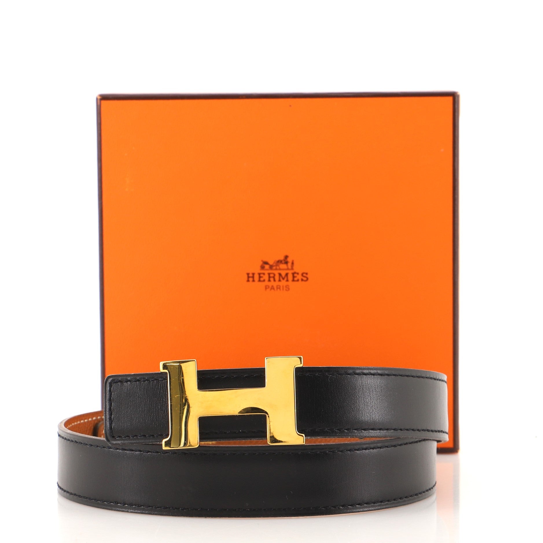 Constance Reversible Belt Leather Thin 60