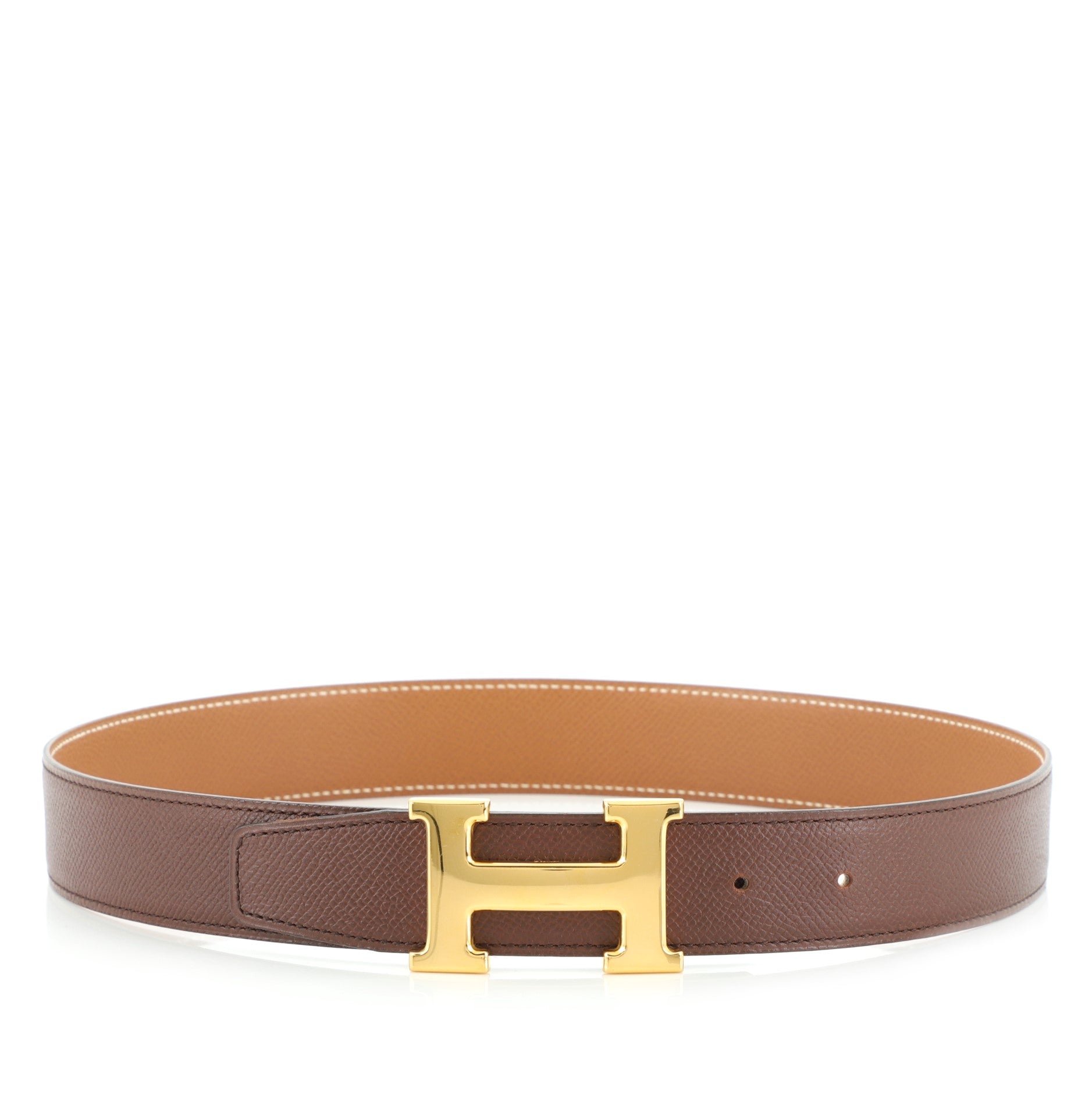 Constance Reversible Belt Leather Medium 70