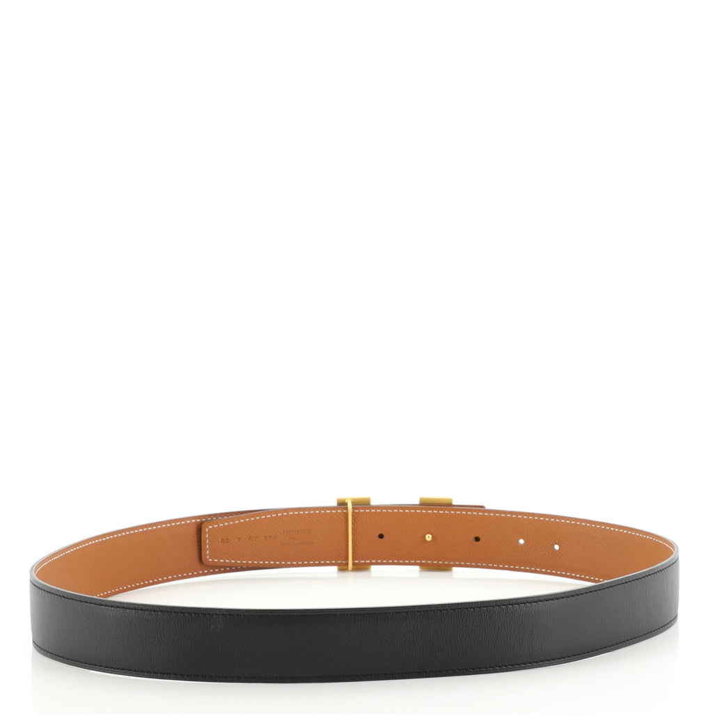 Constance Reversible Belt Leather with Guilloche Medium 85