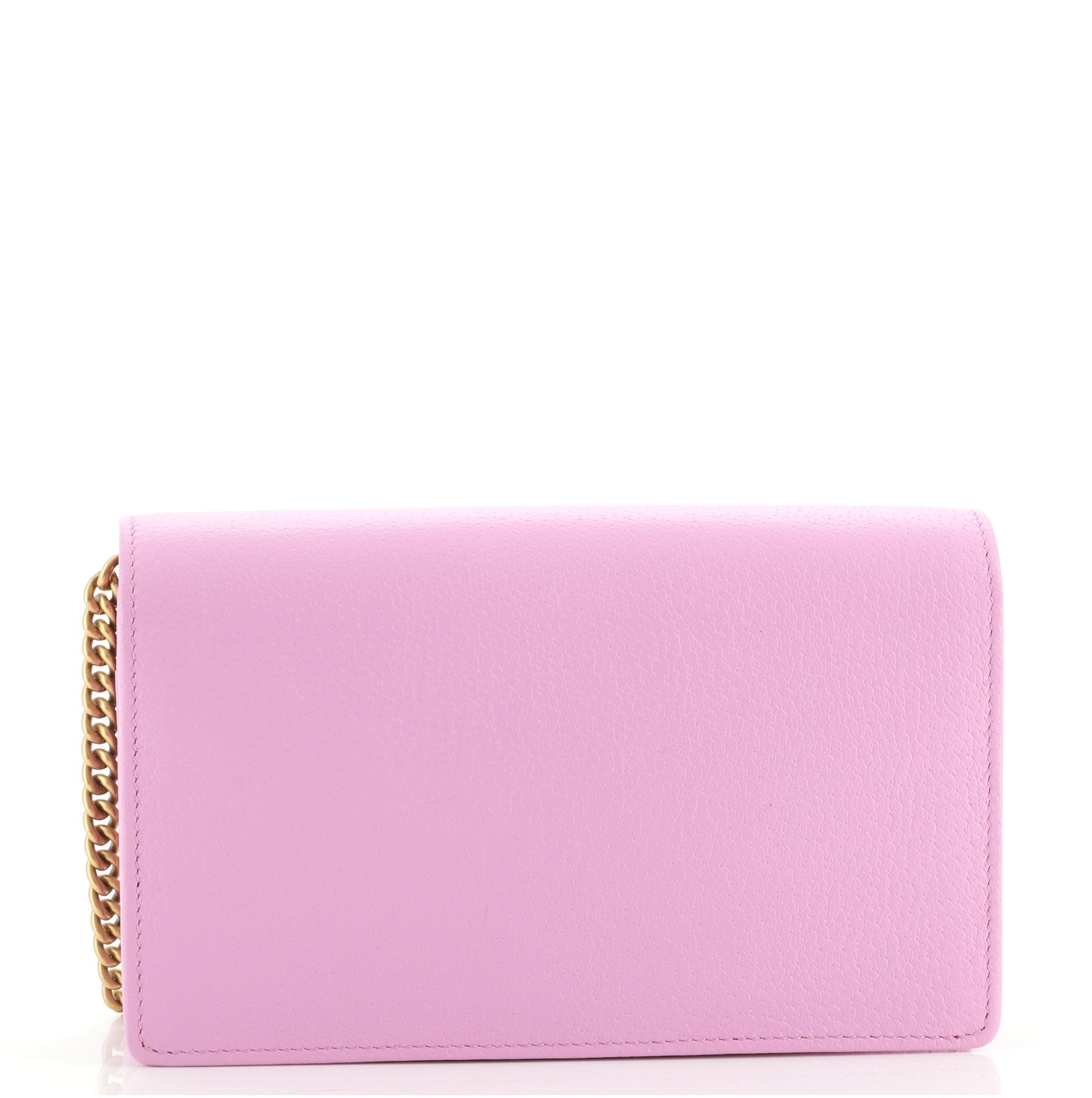GG Marmont Chain Wallet Embellished Leather Mini