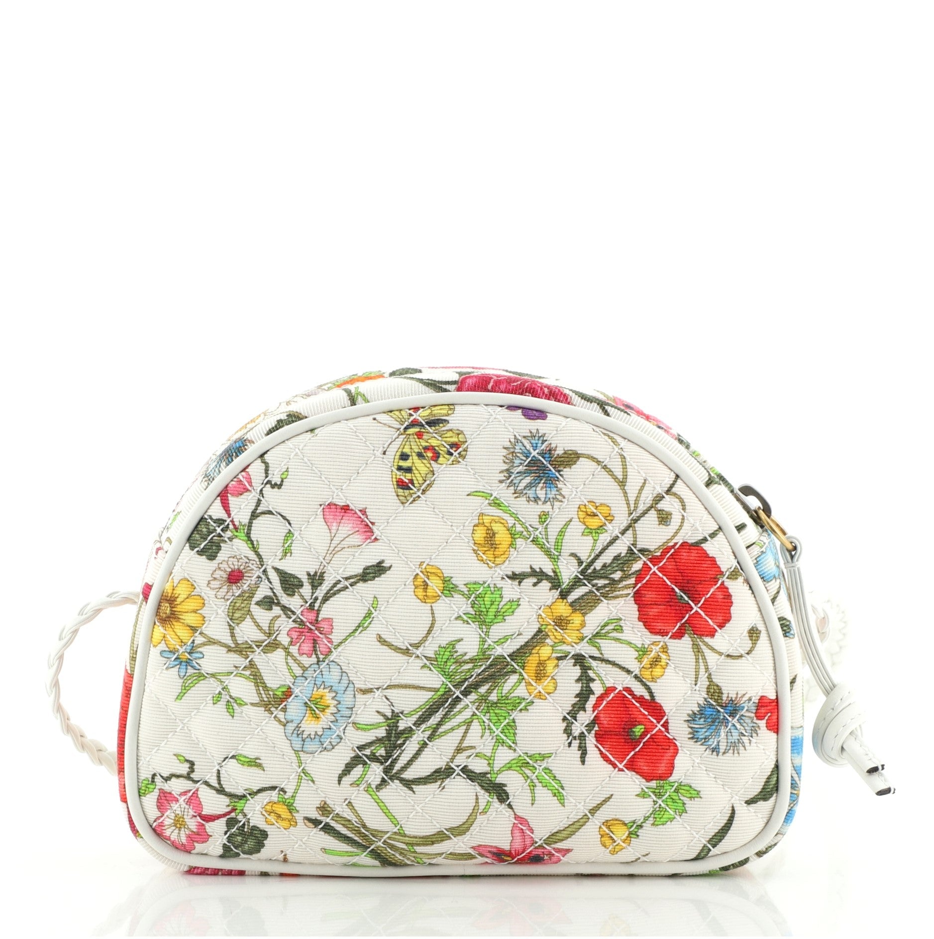 Trapuntata Camera Shoulder Bag Quilted Flora Canvas	 Mini